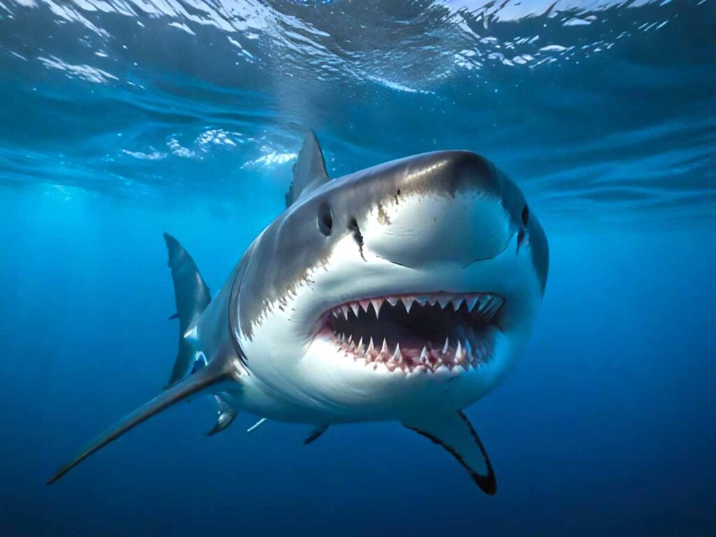 sonar con tiburones