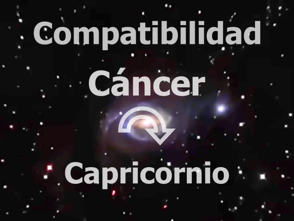 Compatibilidad cáncer capricornio