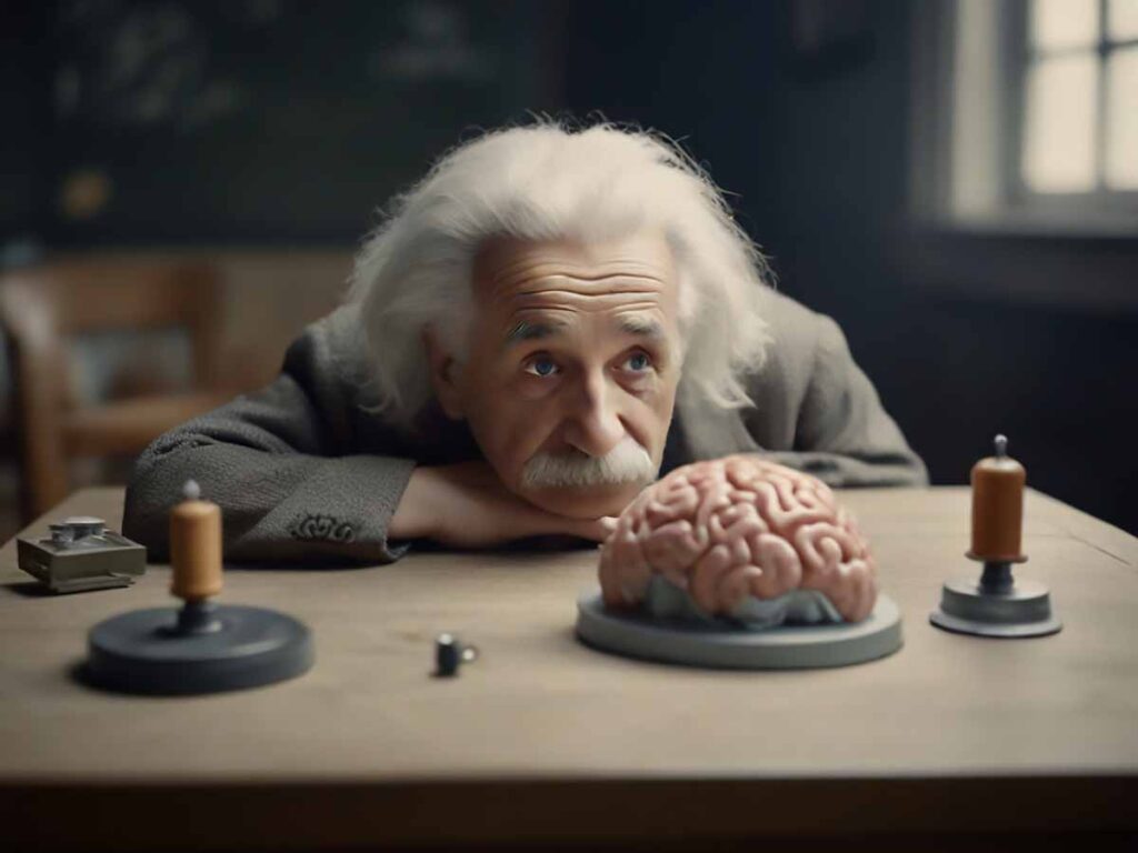 El cerebro de Albert Einstein era diferente al resto